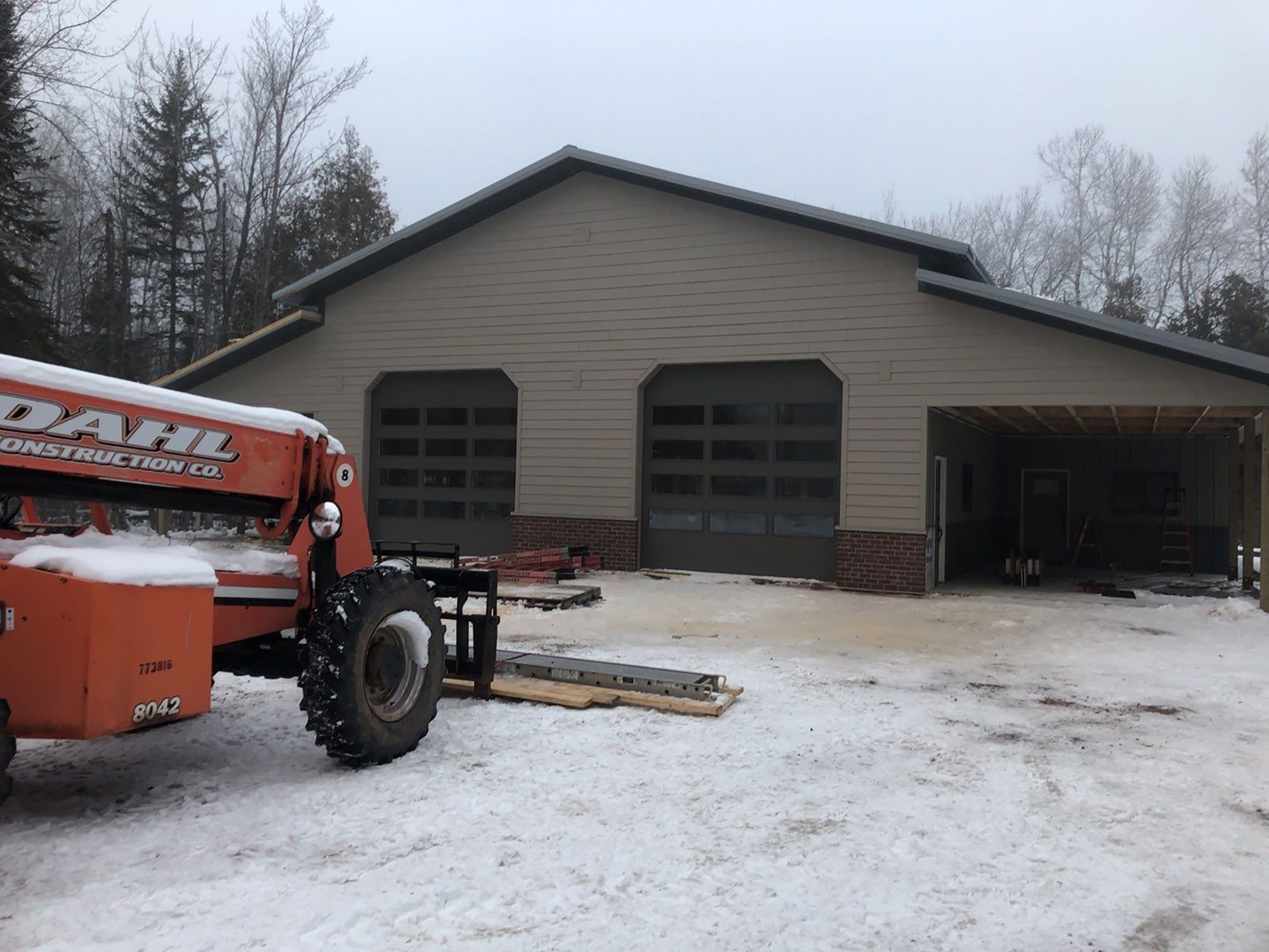 Pole Barn Construction project